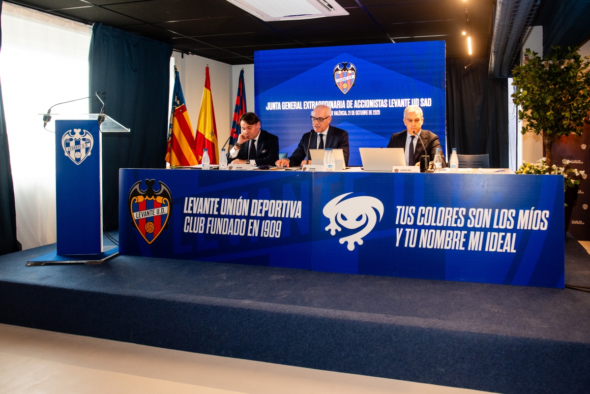 La junta confirma a Danvila como máximo accionista del Levante