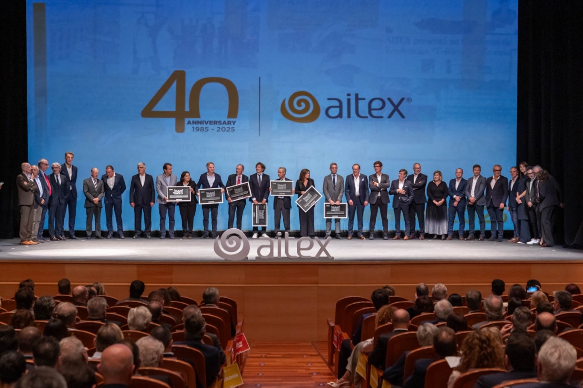 Reconocimiento a quienes han formado parte de la historia de Aitex.