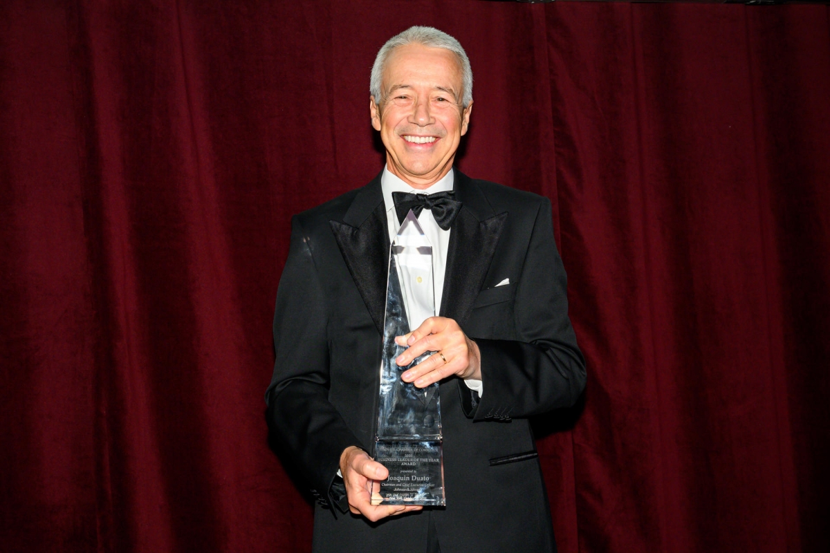 El valenciano Joaquín Duato recibe el premio al Empresario del año de la Cámara de Comercio España-EEUU