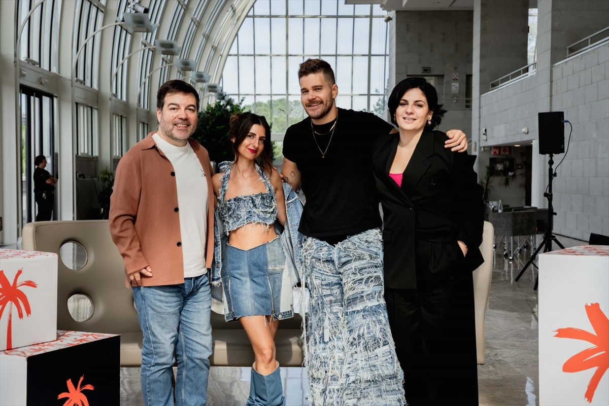 Saray Cerro y Lluís Mosquera, maestros de ceremonias de La Mostra de València