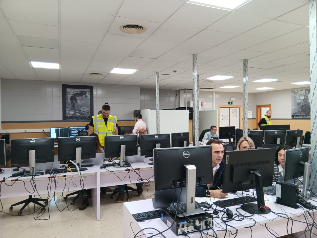 Puesto de Mando Alternativo de Metrovalencia en Machado.