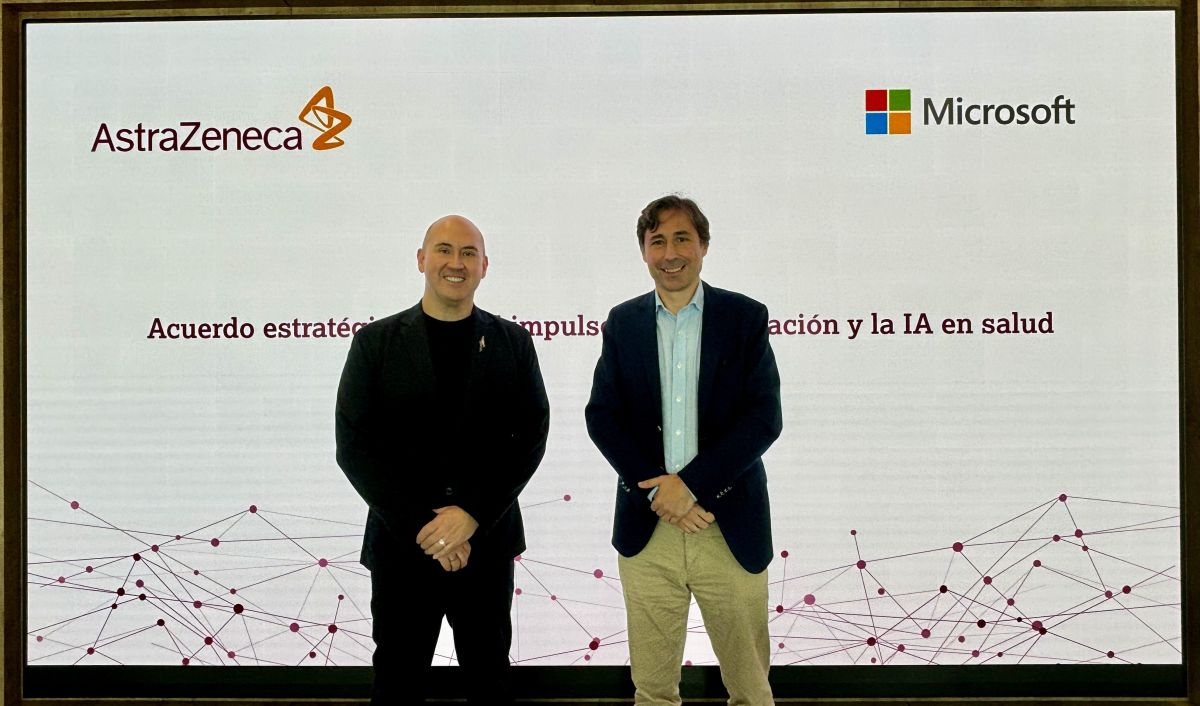 AstraZeneca y Microsoft se alían para impulsar la innovación y la Inteligencia Artificial en salud en España