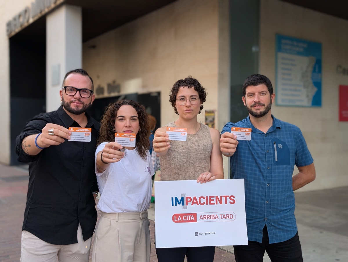 Compromís denuncia la demora para lograr cita con el médico en Alicante