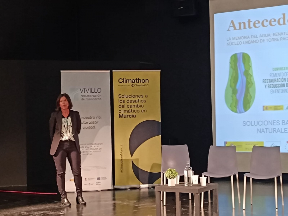 Torre Pacheco presenta su nueva 'Rambla Sur' en un evento climático a nivel mundial