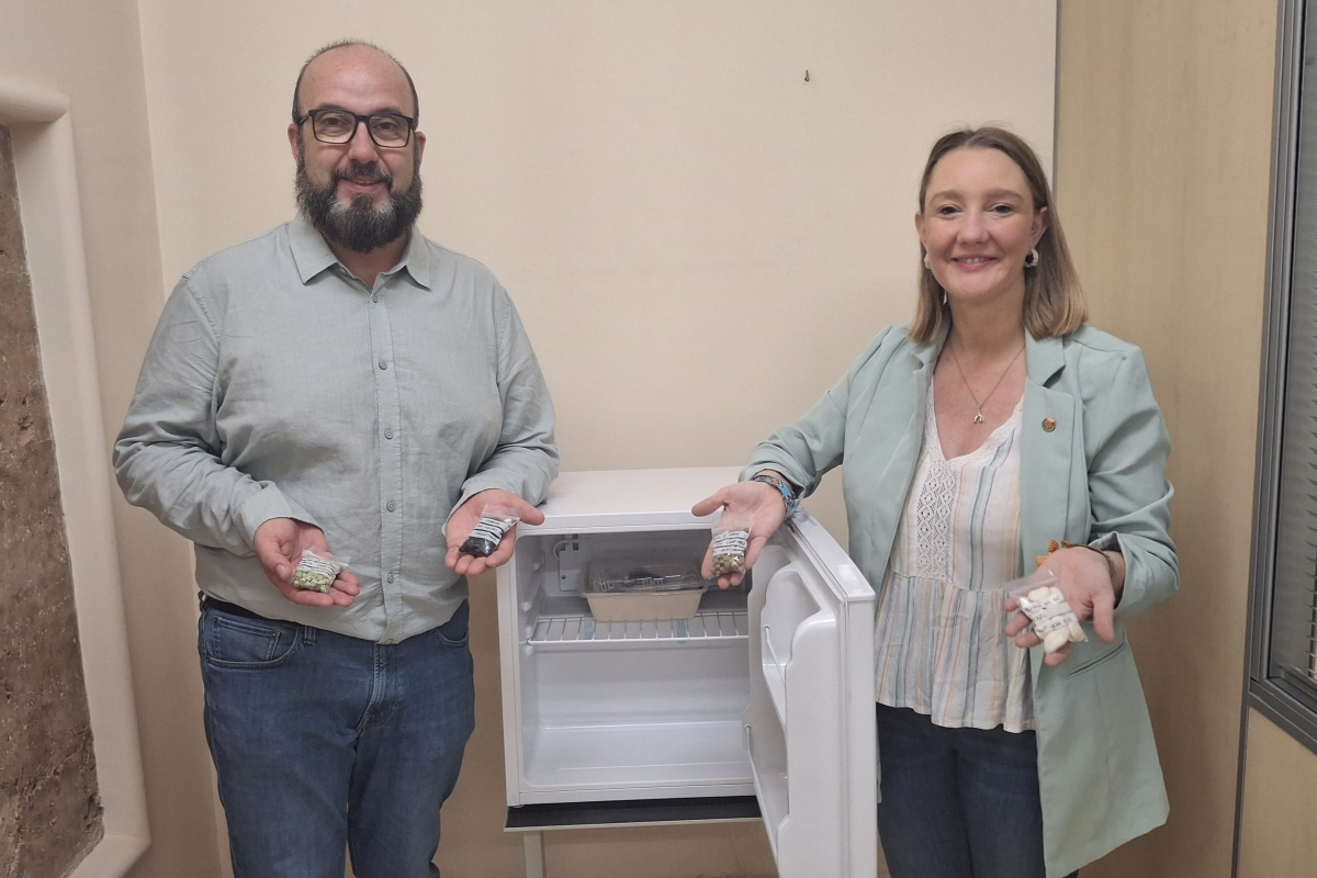 Vila-real crea una 'còpia de seguretat' del seu banc de llavors amb més de 350 varietats registrades