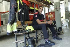 Jorge Ondo, bombero de València: "Me impactó el amanecer con gente deambulando y coches amontonados"