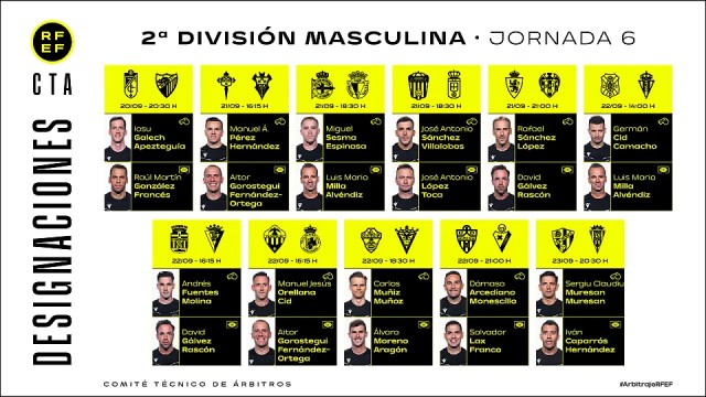 Árbitros debutantes para el Eldense y el Elche