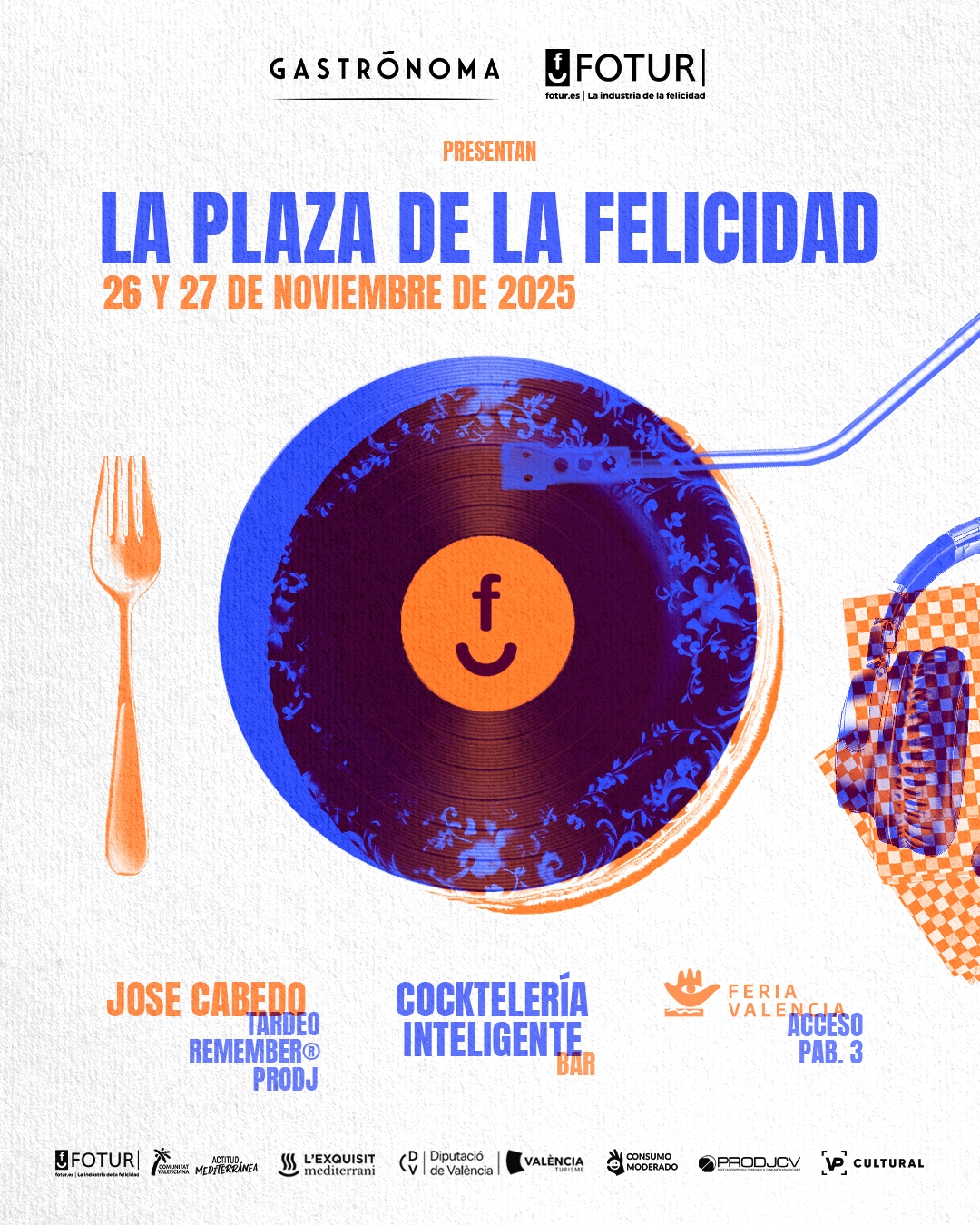 Fotur impulsa la “Plaza de la Felicidad” en Gastrónoma 2025, el punto de encuentro del ocio y la gastronomía valenciana