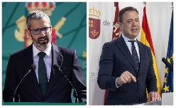 Intercambio de reproches: Lucas culpa a Miras del estado del Mar Menor y Ortuño acusa a Sánchez de colocar a un delegado para "confrontar y polarizar"