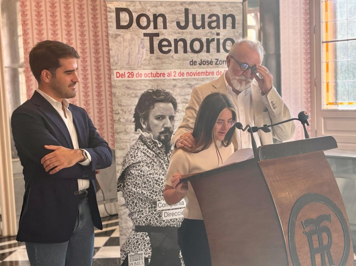 Presentación de Don Juan Tenorio en el Romea - Foto: AYTO. MURCIA Presentación de Don Juan Tenorio en el Romea