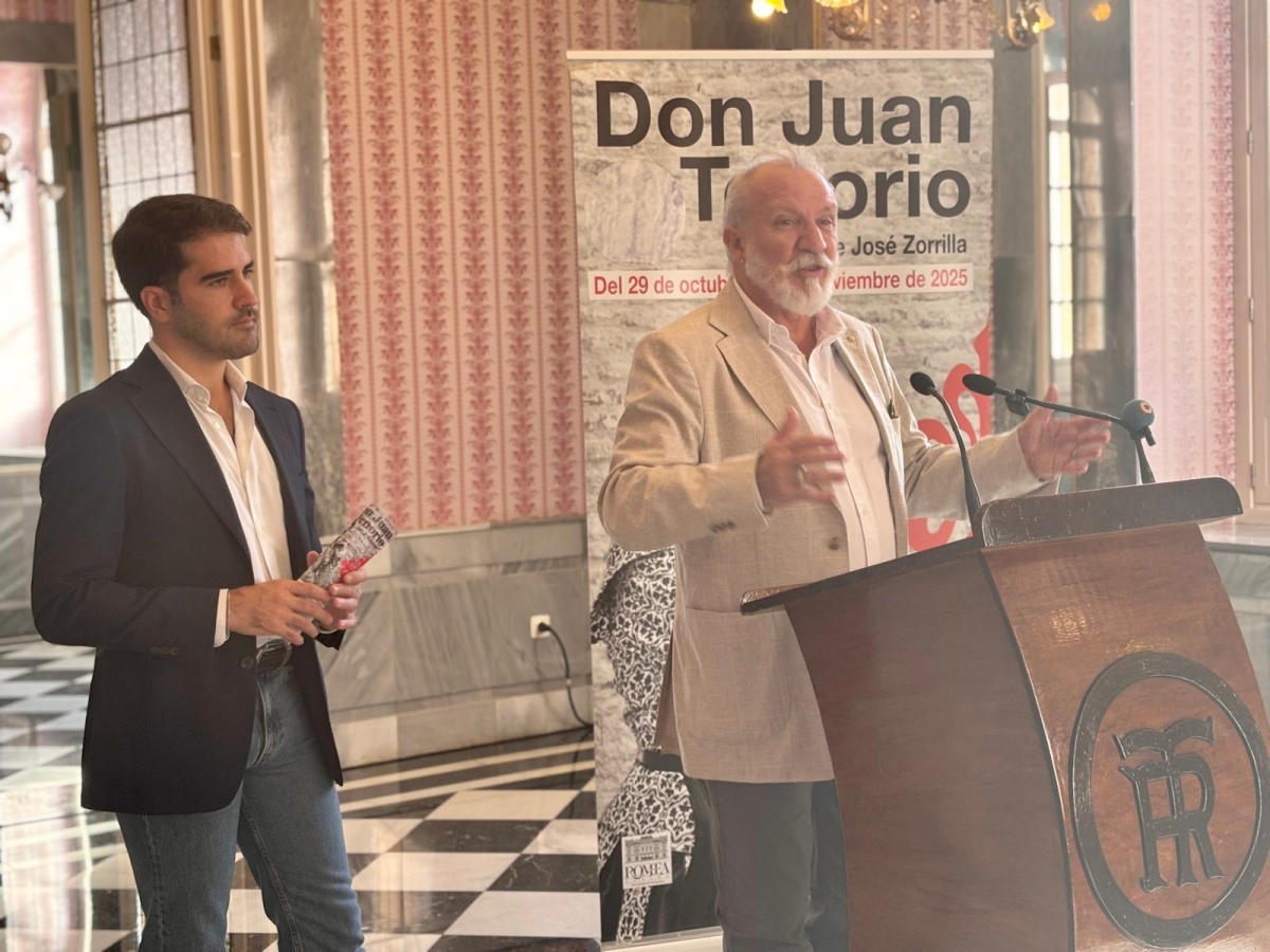 Presentación de Don Juan Tenorio en el Romea - Foto: AYTO. MURCIA Presentación de Don Juan Tenorio en el Romea