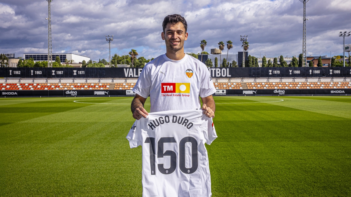 Hugo Duro alcanza los 150 partidos oficiales con el Valencia: “Es una cifra increíble”