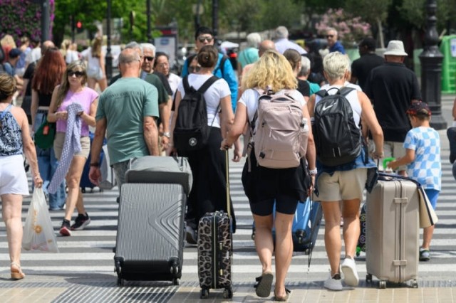 Turistas, joyas, café y franceses