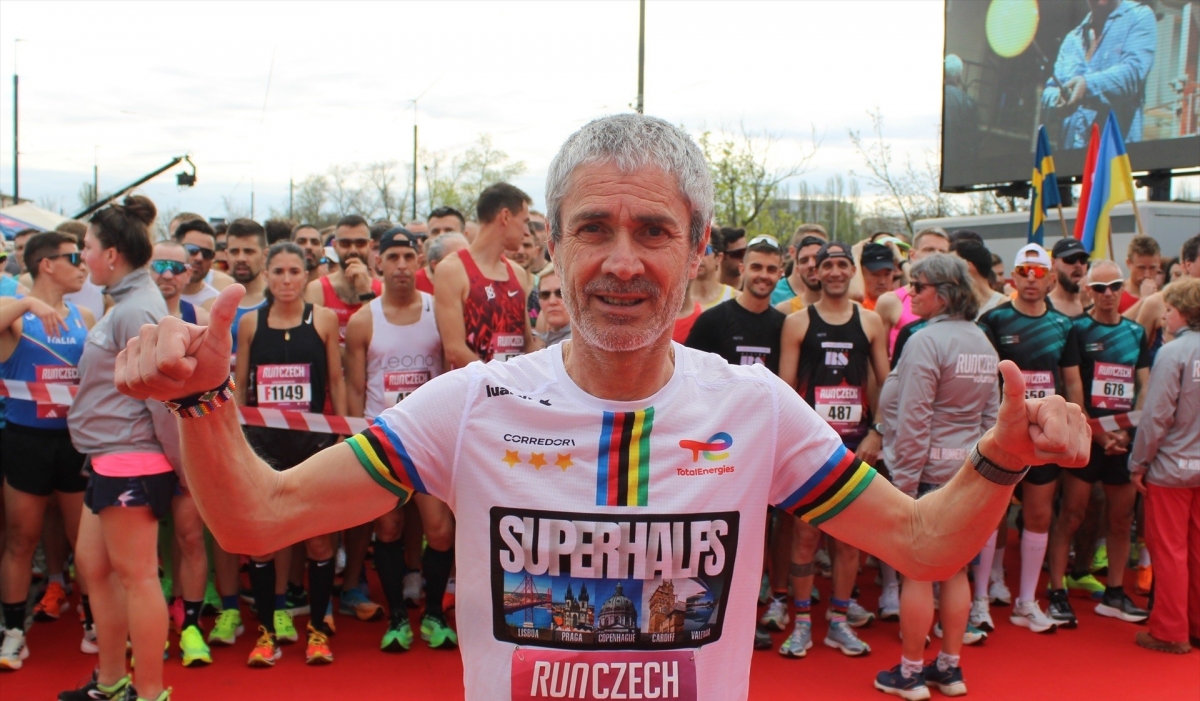 Martín Fiz aspira en València a culminar el desafío de los ¡SuperHalfs'