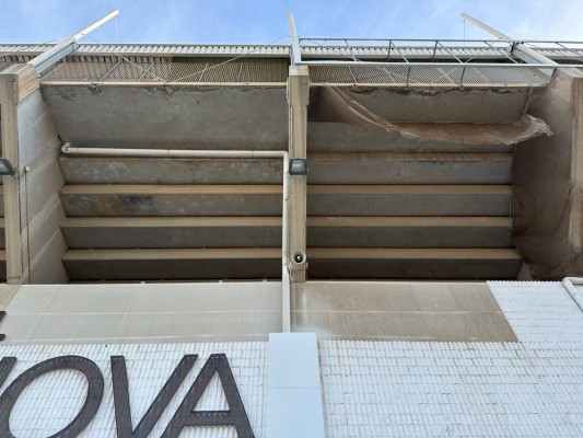 Preocupación por la 'seguridad estructural' del estadio Cartagonova