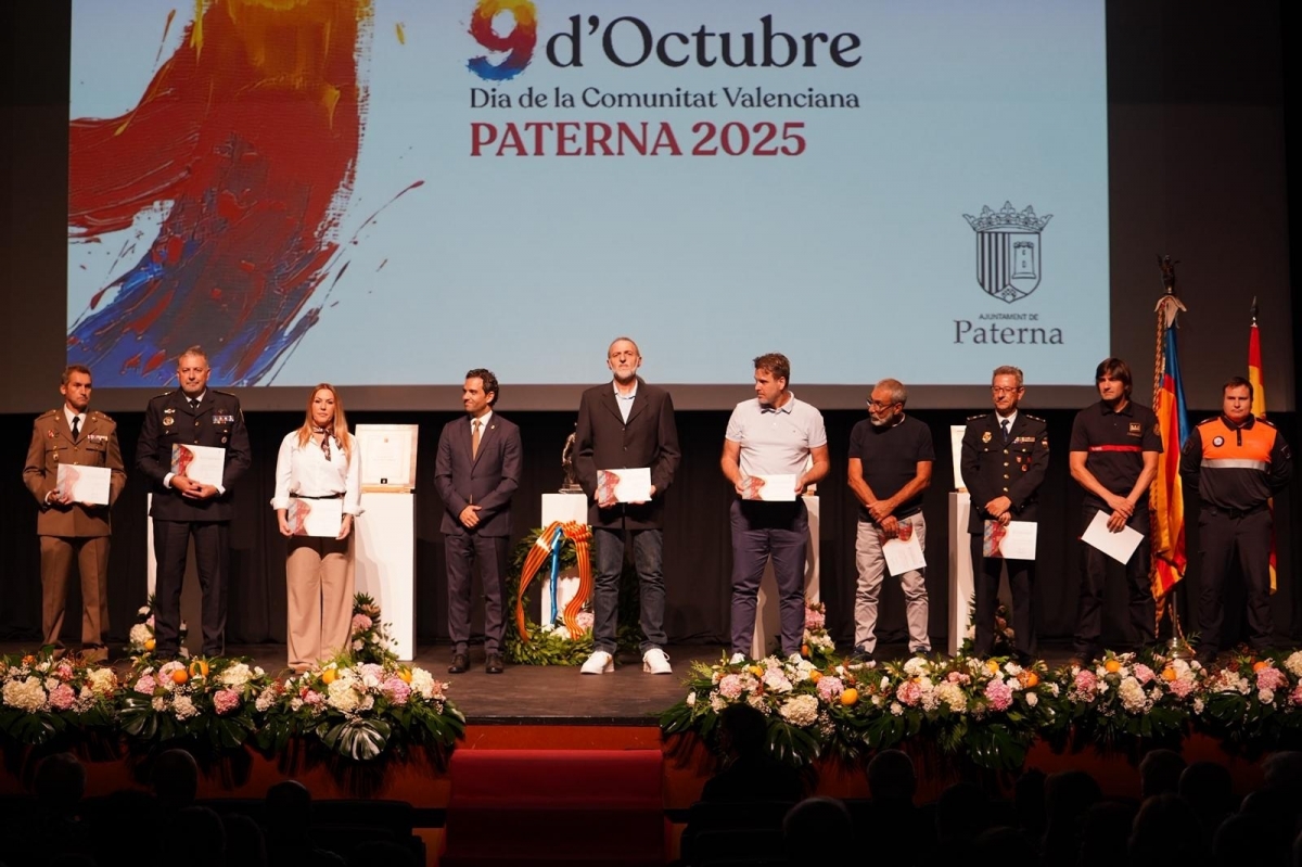 Paterna entrega diplomas para reconocer la solidaridad de vecinos que ayudaron a municipios afectados por Dana