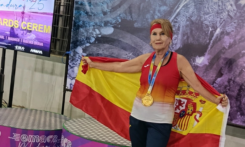 Toñi Ruipérez, del UCAM Alcantarilla, contribuye al oro europeo de España en el cross F65