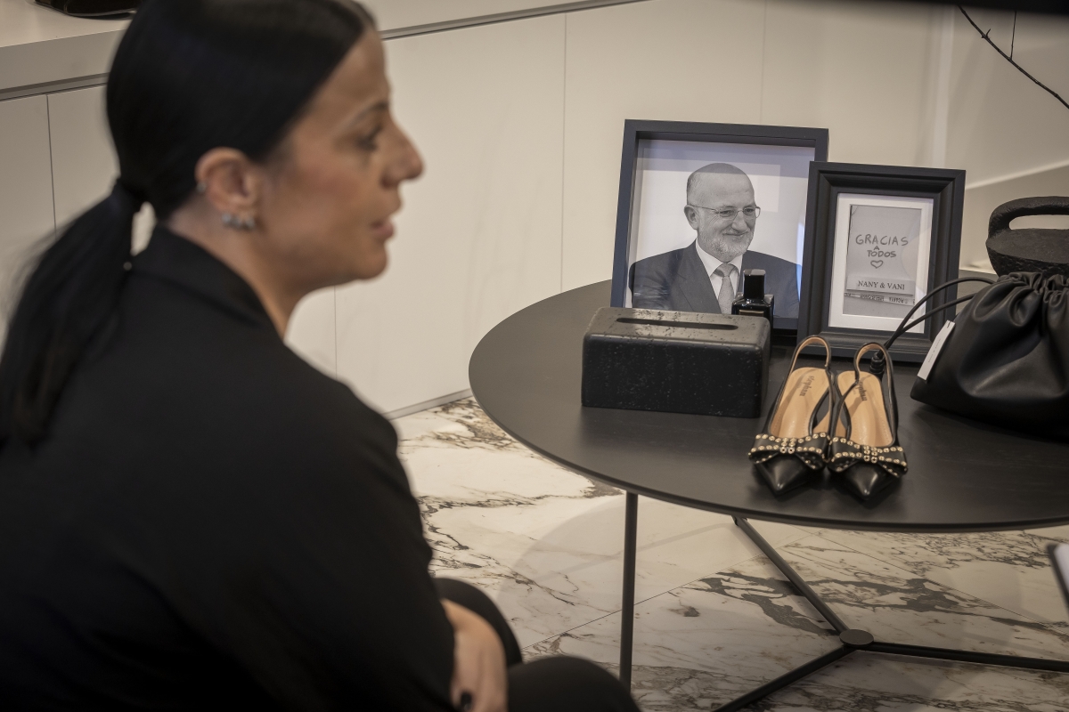 Detalle del homenaje a Juan Roig en Nany & Vany - Foto: MARGA FERRER Detalle del homenaje a Juan Roig en Nany & Vany