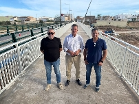 Generalitat reabre la pasarela sobre el Magro entre Real y Montroy con estructura reforzada frente a crecidas