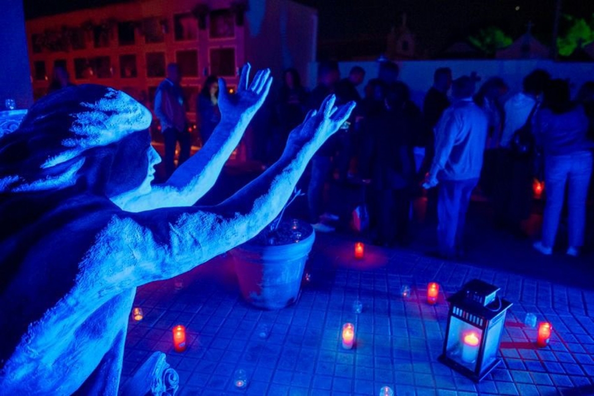 Don Juan Tenorio en el Cementerio de San Javier - Foto: AYUNTAMIENTO DE SAN JAVIER