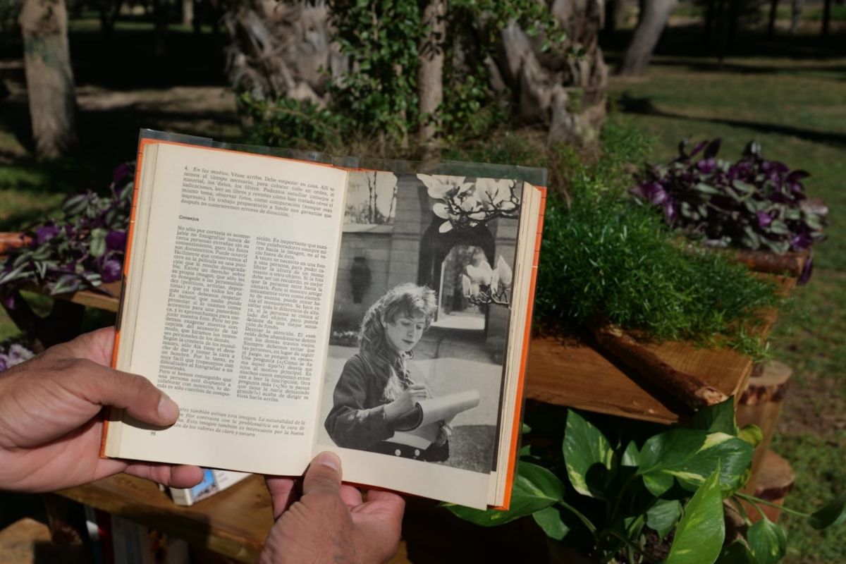 Cartagena estrena una jardinera para llevarse libros gratis o intercambiarlos en el Parque de la Rambla 