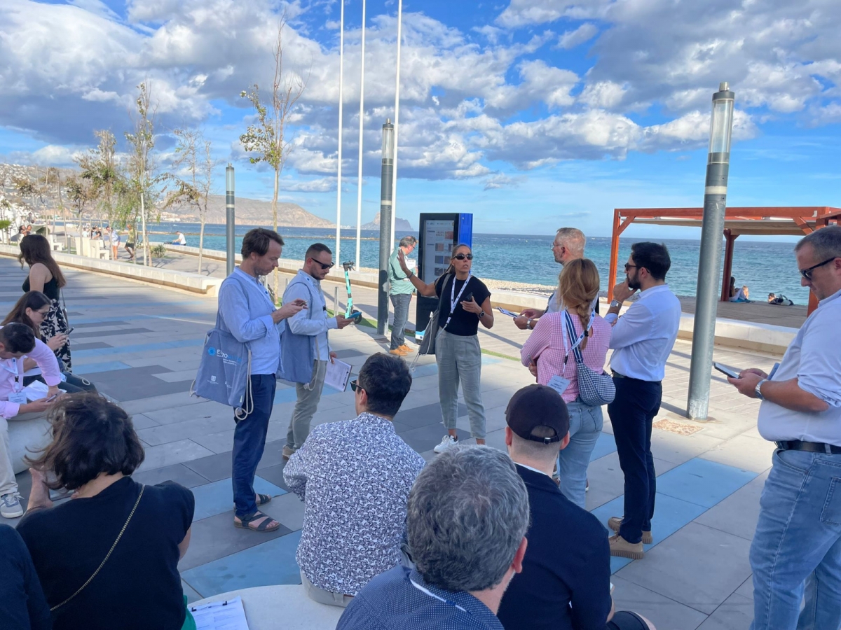 El paseo crítico, realizado el jueves 23 junto a las personas expertas del Programa URBACT. - El paseo crítico, realizado el jueves 23 junto a las personas expertas del Programa URBACT.