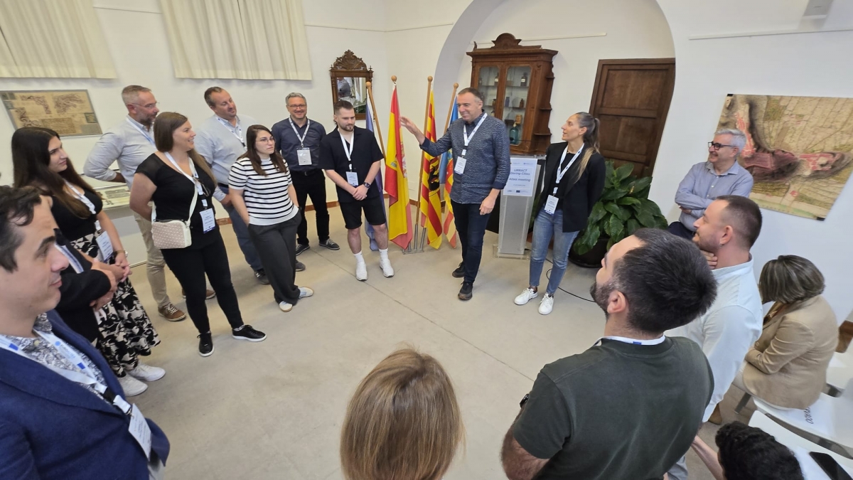 Diego Zaragozí, alcalde de Altea, junto a los integrantes internacionales del Programa URBACT. - Diego Zaragozí, alcalde de Altea, junto a los integrantes internacionales del Programa URBACT.
