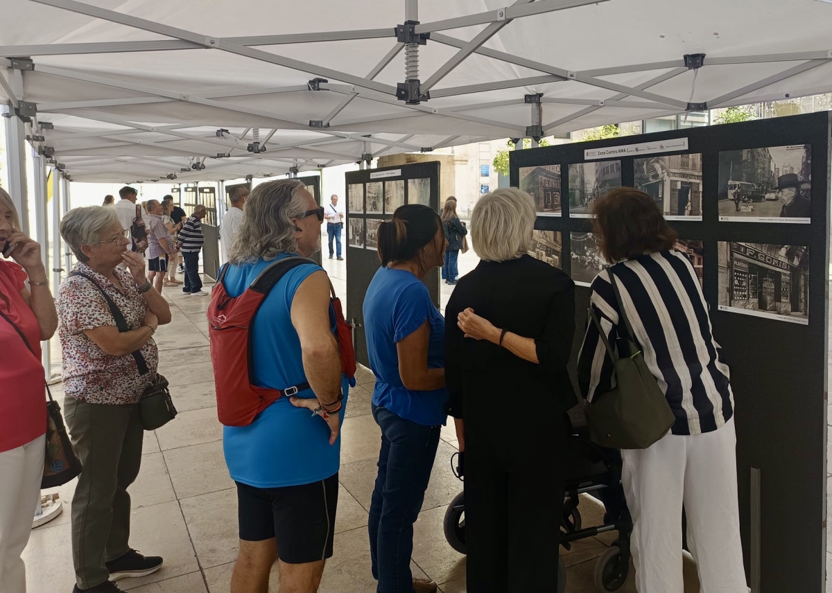 Un homenaje fotográfico al comercio histórico de Alicante