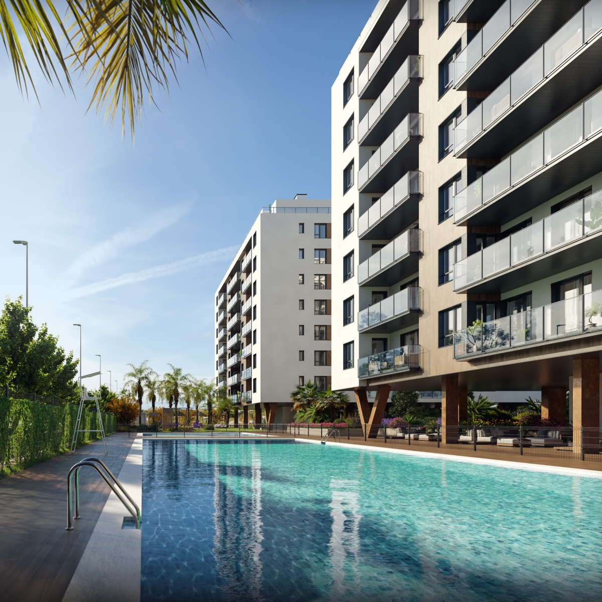 Promoción Ribera Park, en Murcia.