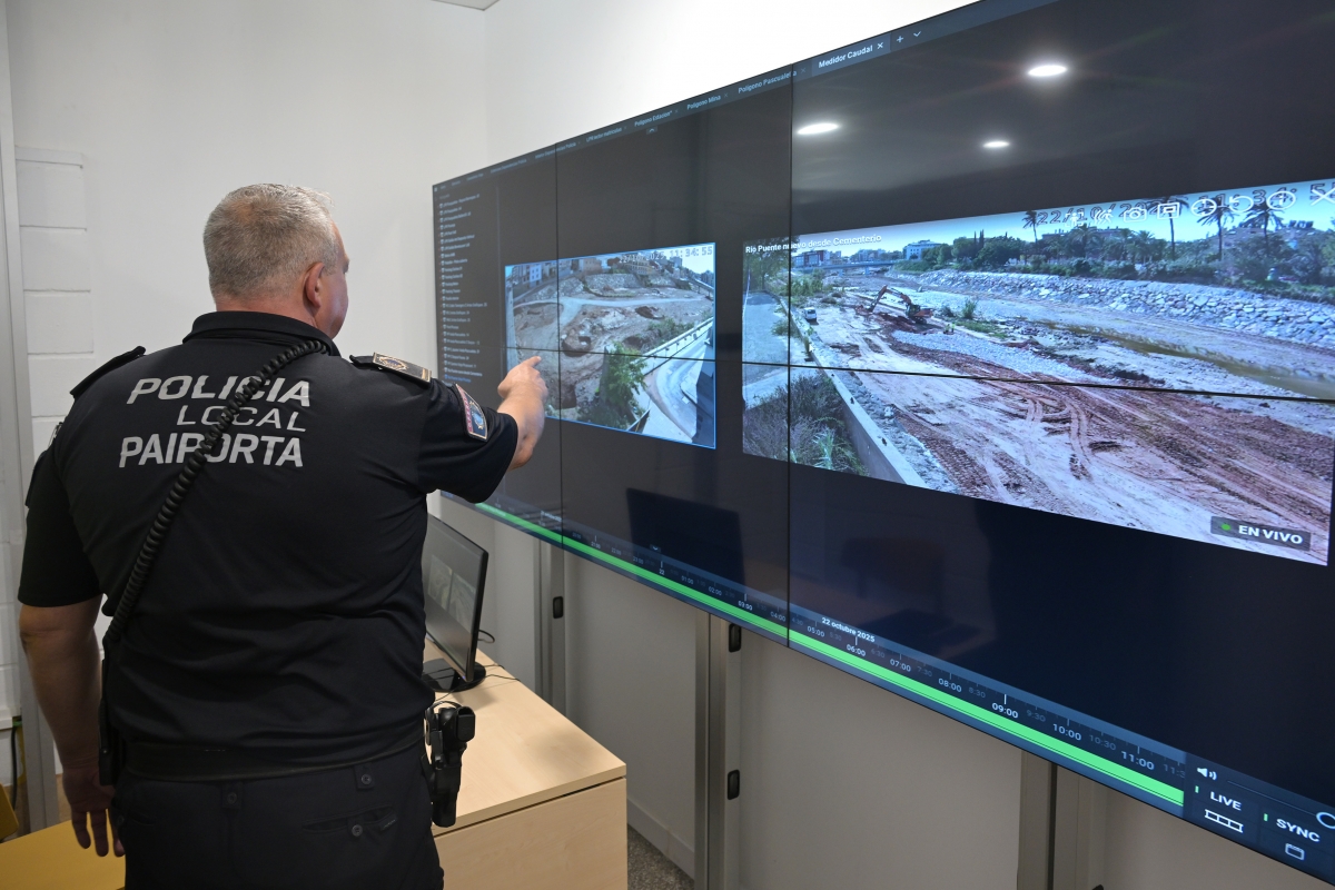 El Ayuntamiento de Paiporta instala nuevos medidores del caudal en el barranco