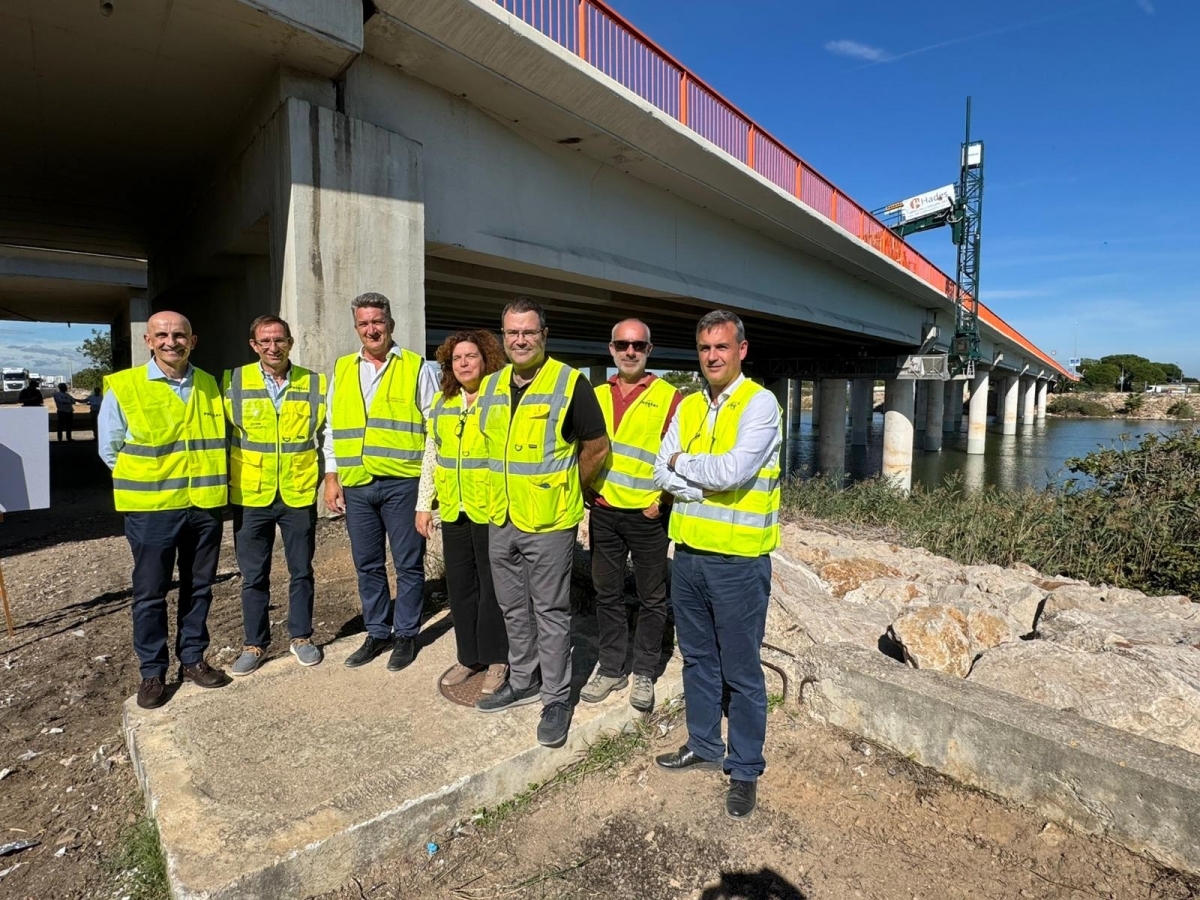 Arranca la restauración de las estructuras de la autovía de El Saler sobre el Turia