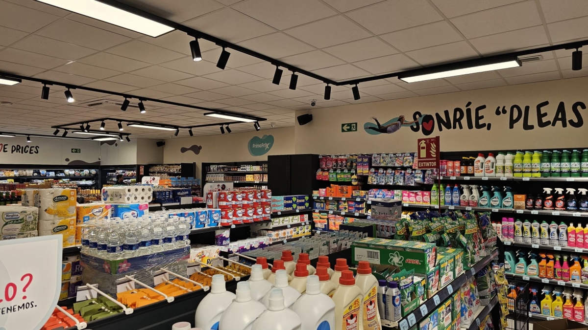 Interior supermercado - Foto: Dialprix
