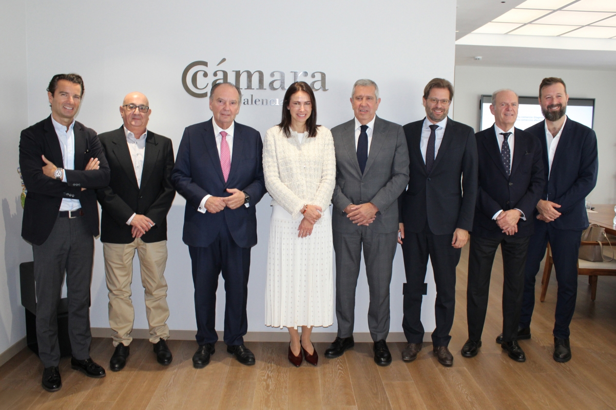 Reunión Cámara Valencia, Amazon e Incyde.