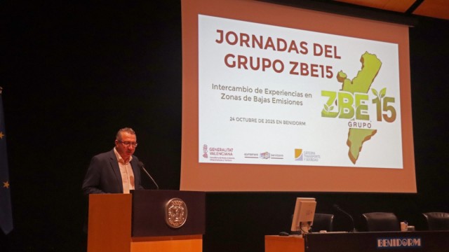 El alcalde de Benidorm defiende la implantación de las ZBE: 