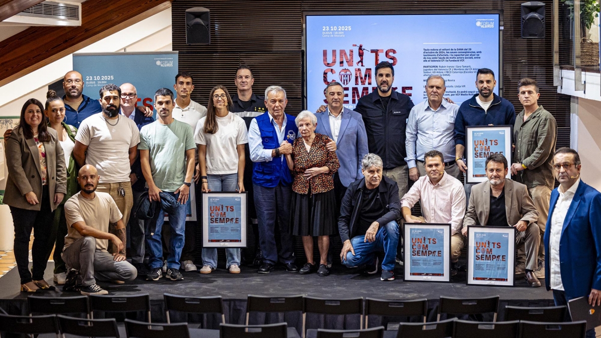 El Fórum Algirós abraza los testimonios de afectados por la dana de octubre de 2024 