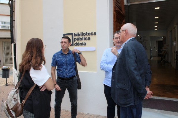 La Biblioteca Pública de Dénia incorpora el nombre de Juan Chabás