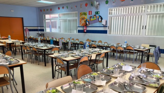València incrementa en 1,6 millones las ayudas al comedor escolar para el curso en marcha