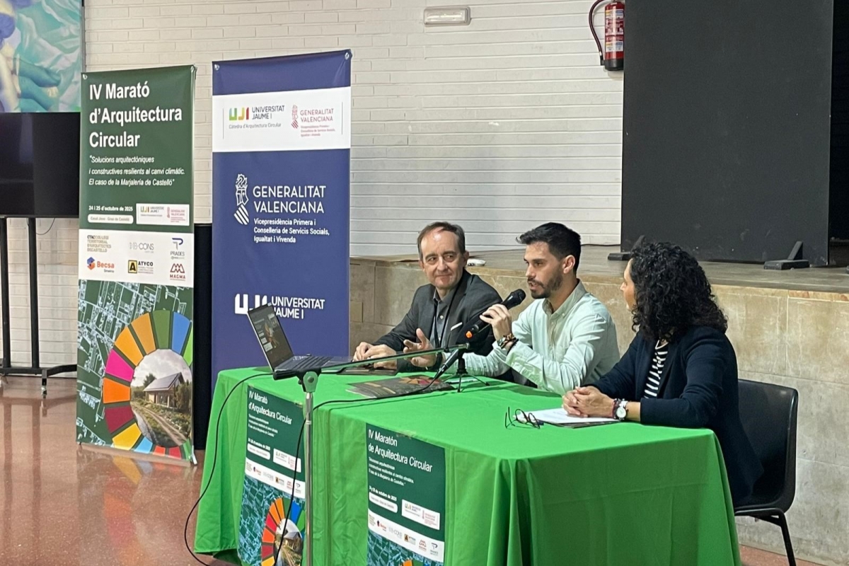 Castelló busca soluciones sostenibles para la Marjalería en la IV Maratón de Arquitectura Circular