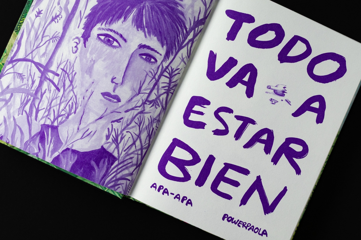 Powerpaola viaja a su pasado con el cómic 'Todo va a estar bien'