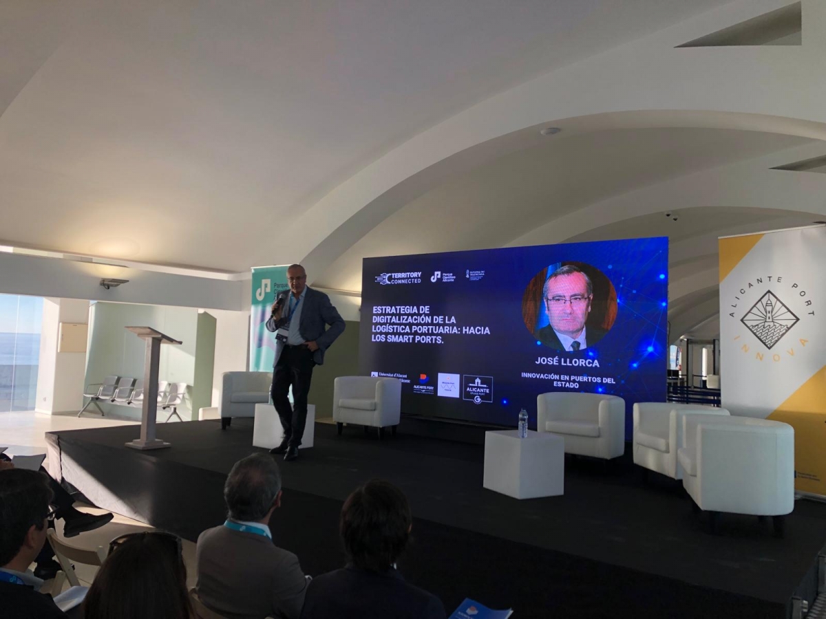 El reponsable de Innovación de Puertos del Estado, José Llorca. - El reponsable de Innovación de Puertos del Estado, José Llorca.