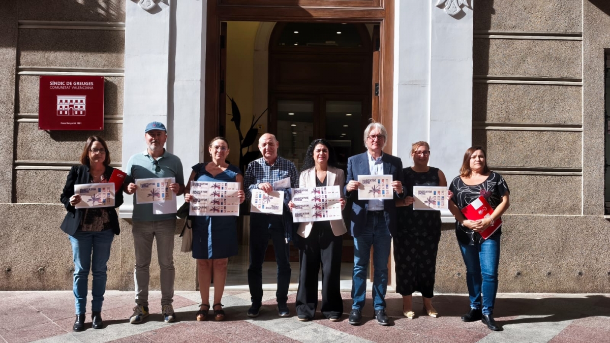 Sindicatos piden al síndic de greuges que reclame al Consell el derecho a la vivienda