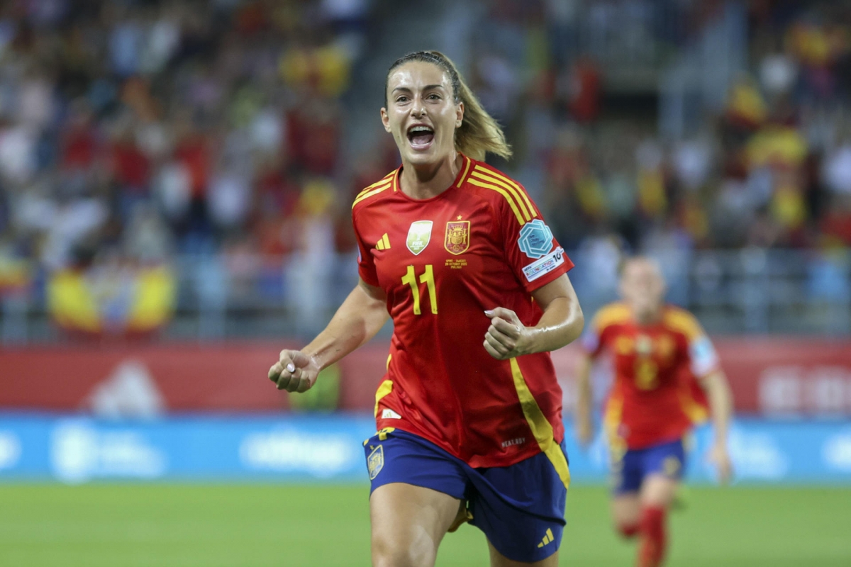 La centrocampista de la selección española, Alexia Putellas.