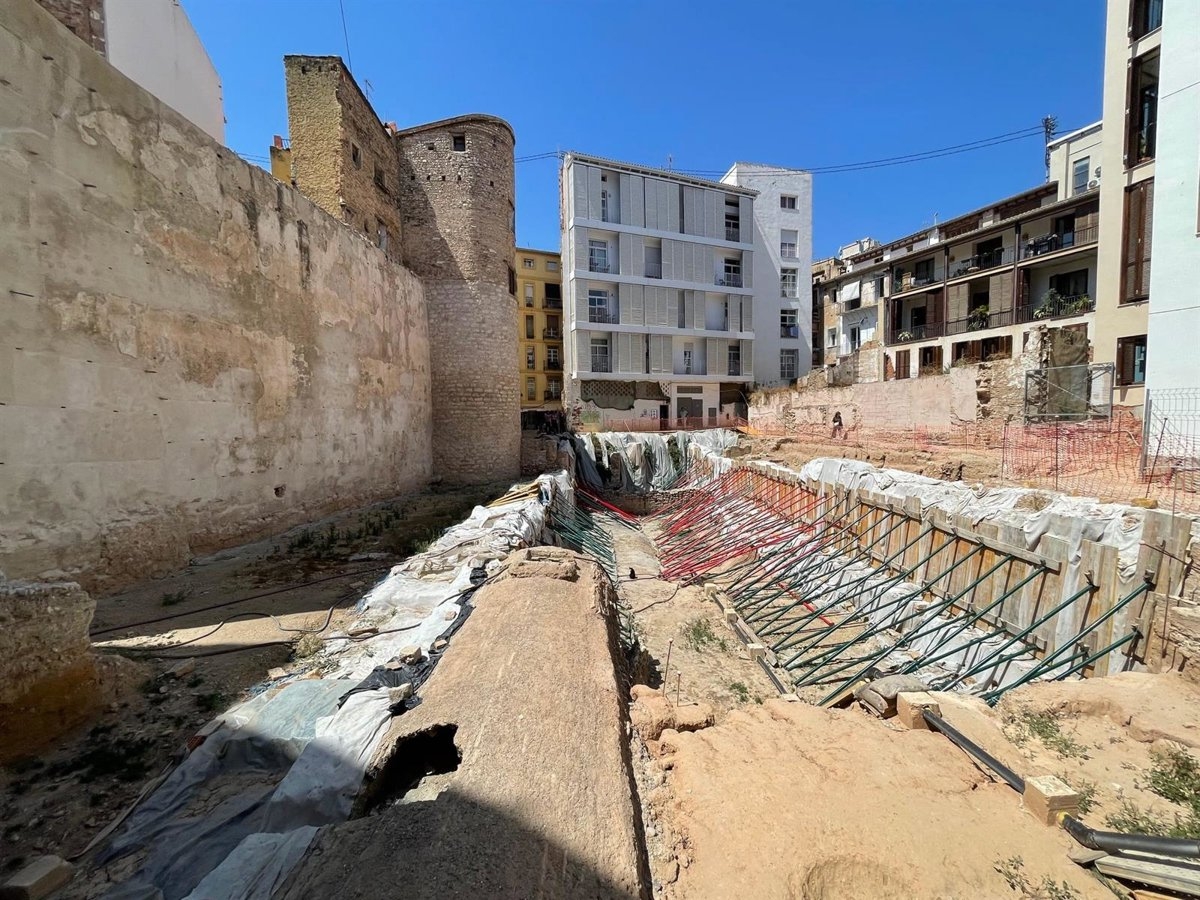 El Ayuntamiento envía a la Conselleria de Cultura el proyecto refundido de la muralla islámica