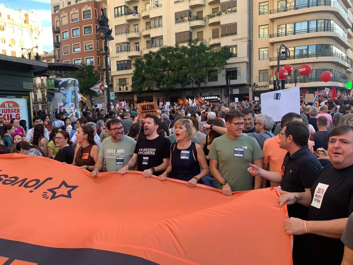 Compromís demana a Carrasco un minut de silenci el 29 d'octubre en record de les víctimes de la Dana