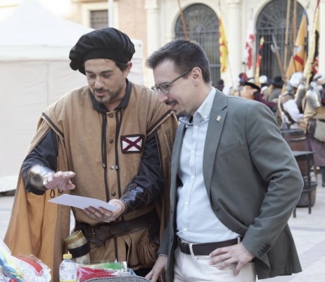 Castelló dinamiza el comercio local con la recreación histórica de los Tercios de Flandes