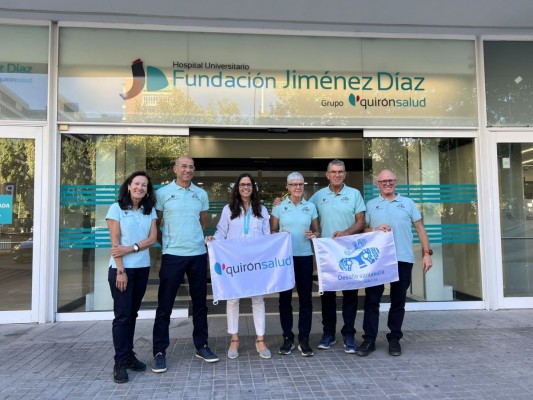La Fundación Jiménez Díaz prepara a los participantes del I Desafío Santalucía Seniors en Los Andes
