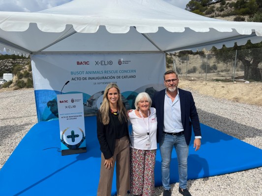 X-Elio apoya el crecimiento del refugio de animales de Busot (BARC) con la creación de nuevos espacios