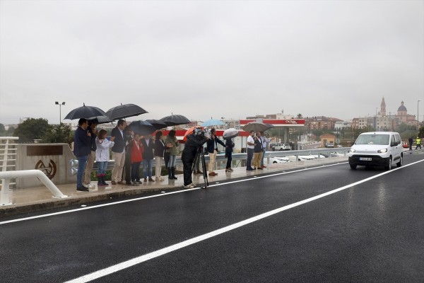 Cheste abre el 'Puente de la Memoria' con el que restablece la conexión directa con la A-3