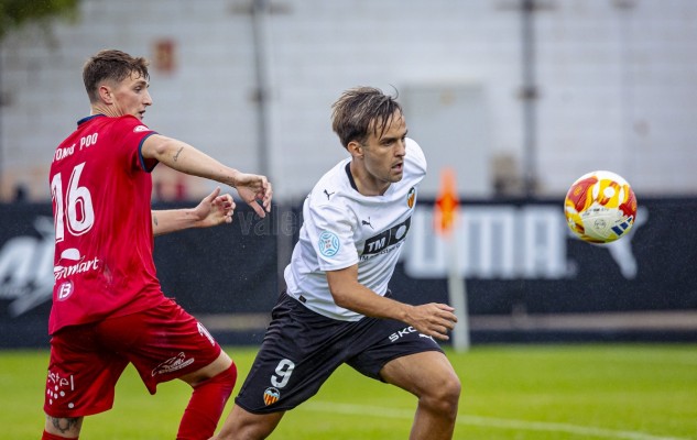El VCF Mestalla empata ante la UE Porreres (1-1)