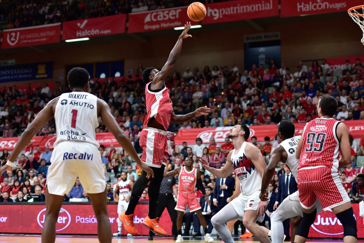 El UCAM CB, ante su mejor arranque liguero superando los de 2014 y 2023
